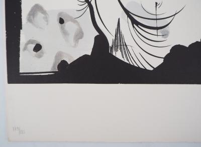 Raymond MORETTI - Les amants, 1974 - Lithographie originale signée 2