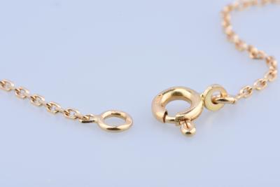 Collier et pendentif en Or jaune 18 carats 2