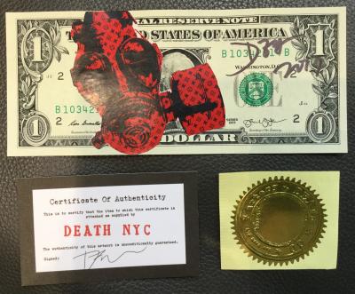 Death NYC - Red Gas Mask - Collage 2