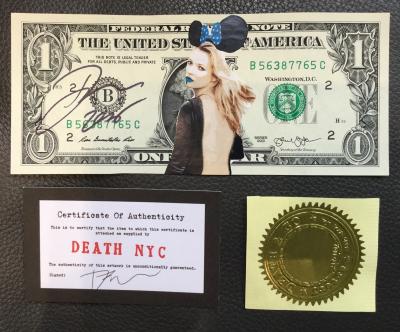 Death NYC - Blue Lips Kate Moss - Collage 2