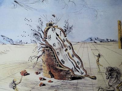 Salvador DALI (after) - The Cosmic Rider, signed lithograph, numbered 500 copies 2