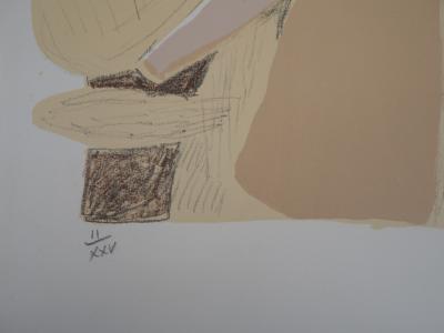 Hélène GIROD DE L’AIN : La passante - Lithographie Originale Signée 2