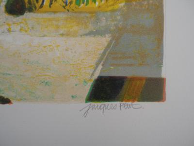 Jacques PETIT : Panier de fruits - Lithographie Originale Signée 2