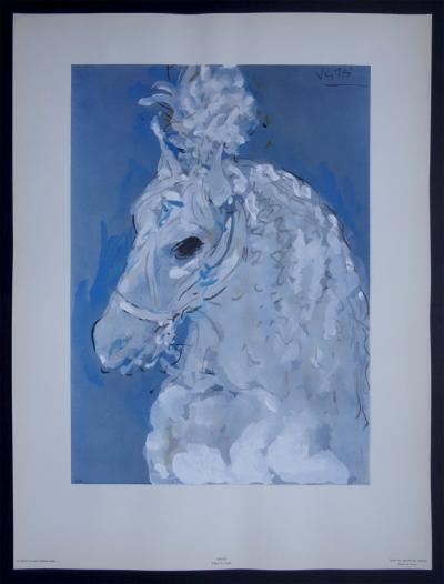 Marcel VERTES (d’après) - Cheval de Cirque, 1960 - Lithographie 2