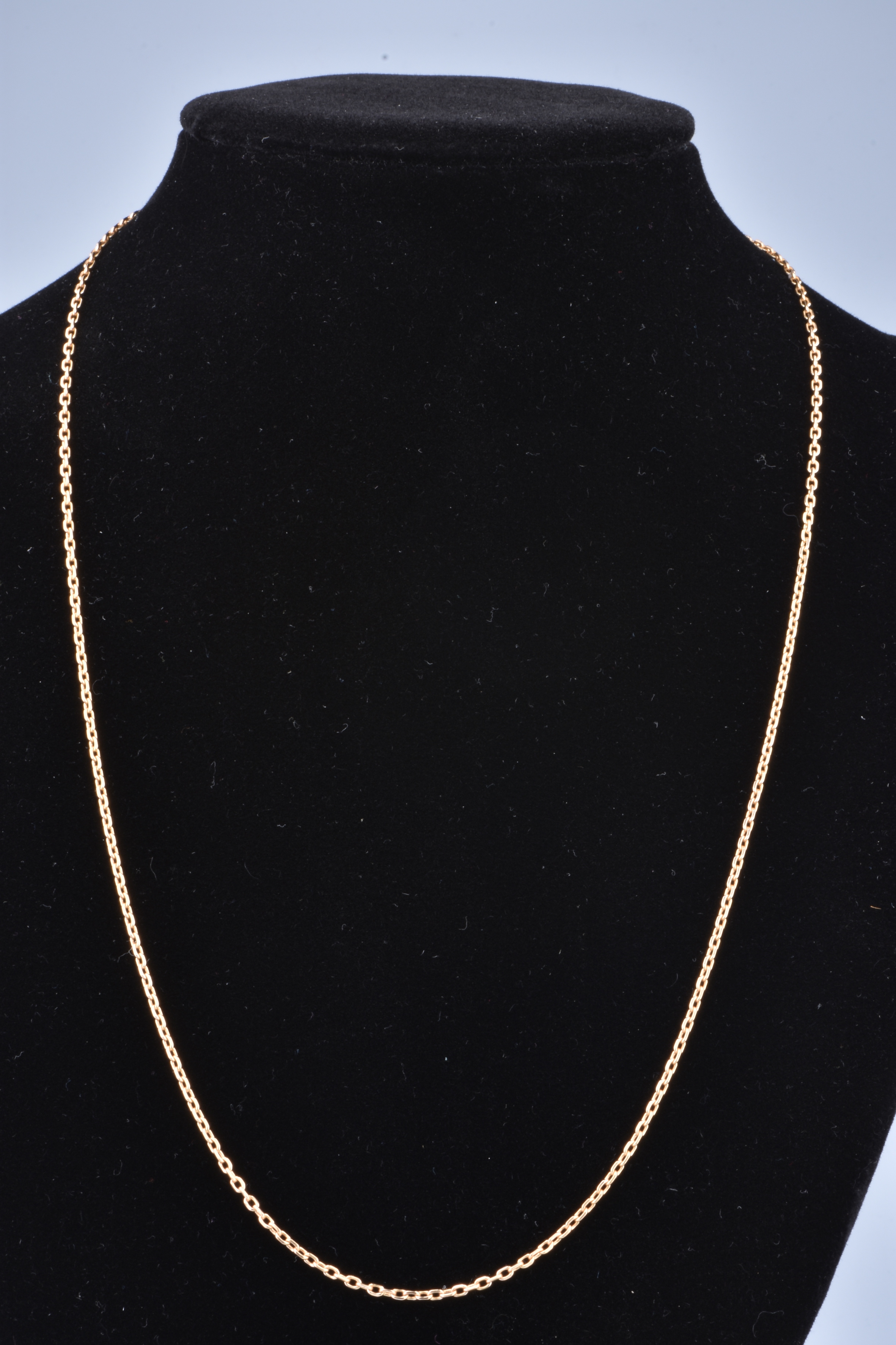 Collier Chaîne En Or Jaune 18 Carats 750 - 50 Cm, 3 Grammes, Gulino Gioielli - Neuf Avec étiquettes !
