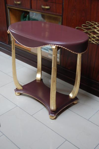La Maîtrise (Galerie Lafayette)  - Table d’appoint en bois sculpté, vers 1925/1930 2