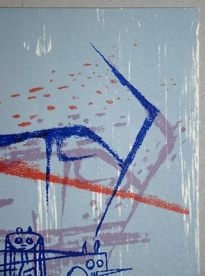Wifredo LAM - Les affinités ambigües, 1963 - Lithographie originale 2