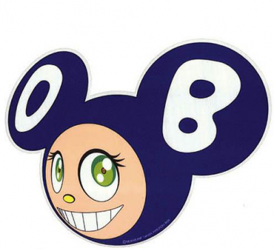 Takashi MURAKAMI - Mr DOB, 1999 - Impression sur carton 2