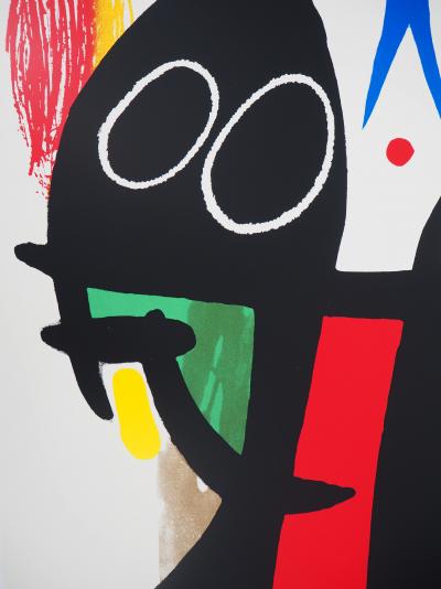 Joan MIRO (d’après) - Le sarrasin à l’étoile bleue - Sérigraphie signée 2