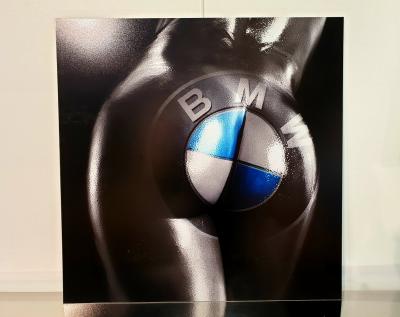 F2B - Buttocks BMW - Digigraphie sur aluminium 2
