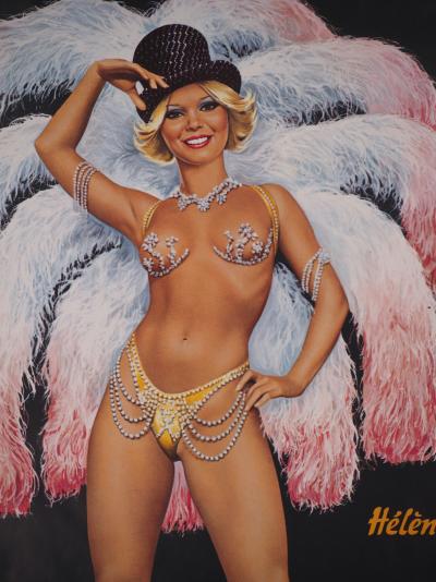 Aslan : Folie je t’adore - Grande affiche originale des Folies Bergères 2