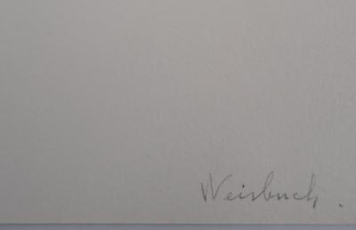 Claude WEISBUCH - Portrait d’homme - Dessin signé 2