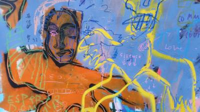 JAZZU - Punch, 2018 - Technique mixte sur toile 2