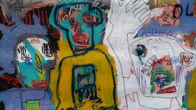 JAZZU -  Tout Fout le Camp, 2018 - Technique mixte sur toile 2