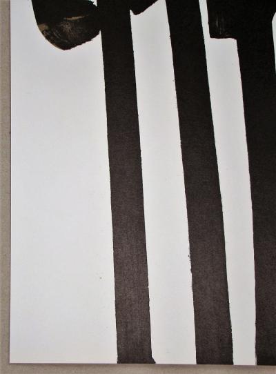Pierre SOULAGES - Lithographie N° 28, 1970, Lithographie 2