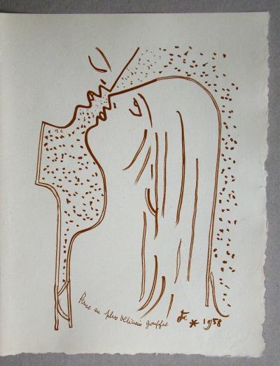 JEAN COCTEAU - 12 lithographies originales - Paul Valléry Douze poèmes - 1959 2