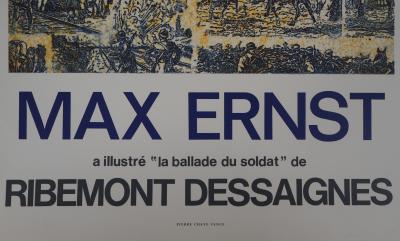 Max ERNST : La bataille du soldat - Lithographie 2
