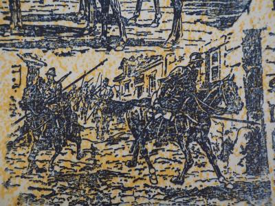 Max ERNST : La bataille du soldat - Lithographie 2