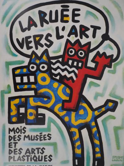 SPEEDY GRAPHITO : La ruée vers l’art - Offset Reproduction Signée 2