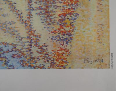 Paul SIGNAC (d’après) : Bateaux - Lithographie Signée 2