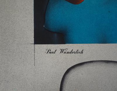 Paul WUNDERLICH : Femme nue allongée - Lithographie Signée 2