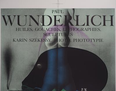 Paul WUNDERLICH : La femme au cigare - Lithographie Signée 2