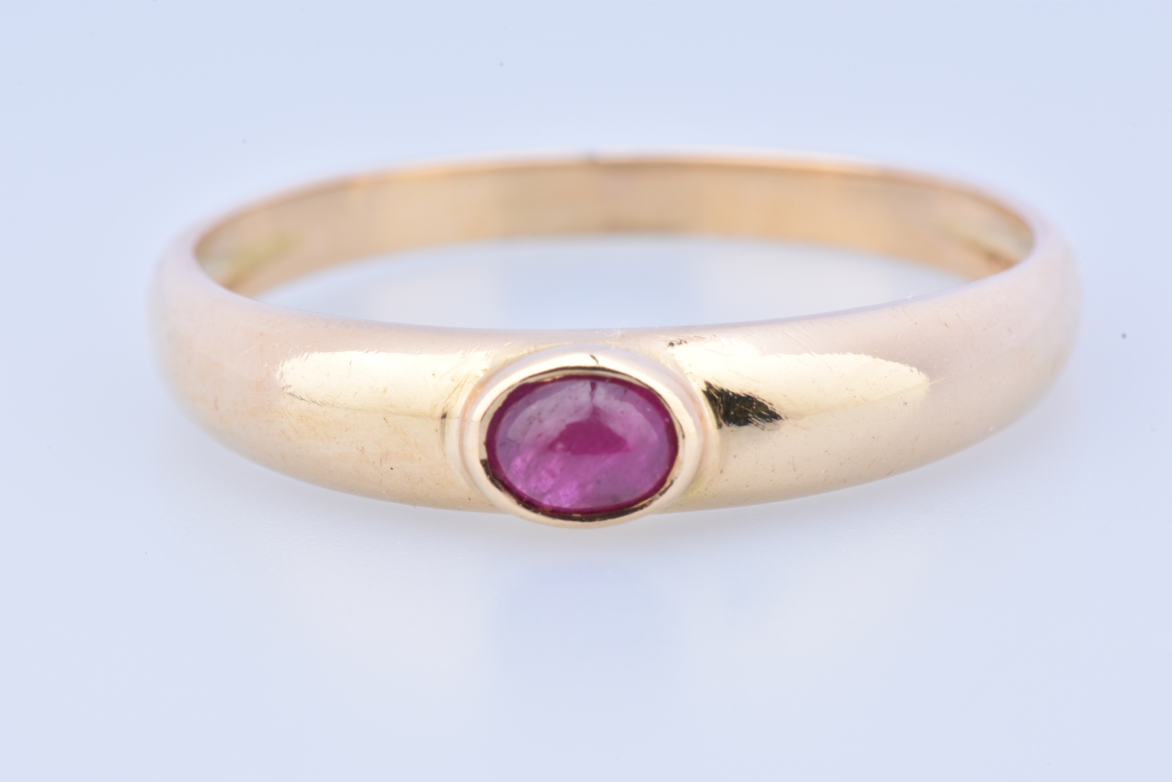 Bague En Or Jaune 18 Carats - Poids 2,60 G - Taille 14 - Neuf Avec étiquettes