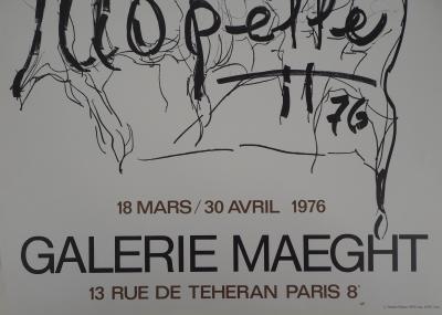 Jean-Paul RIOPELLE : Maeght 76 - Lithographie Signée 2