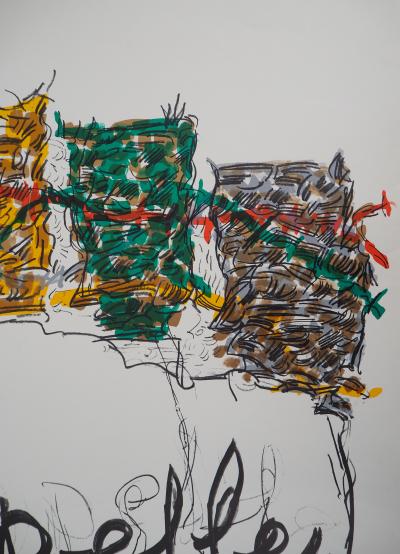 Jean-Paul RIOPELLE : Maeght 76 - Lithographie Signée 2