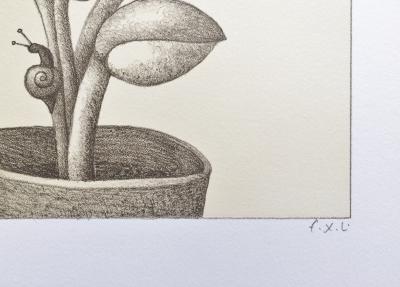 François-Xavier LALANNE - L’Escargot, 2003, Lithographie originale signée 2