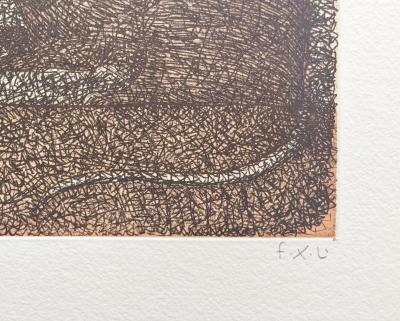 François-Xavier LALANNE - Le Rat, 2003, Gravure originale signée 2