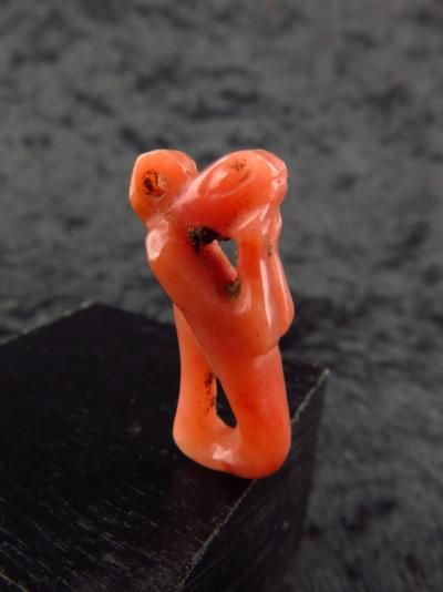 Egypte Antique - Amulette de cornaline Nehebkau 2