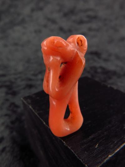 Egypte Antique - Amulette de cornaline Nehebkau 2