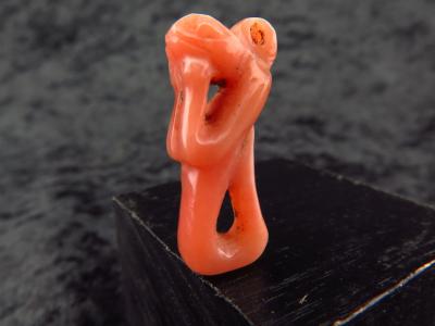 Egypte Antique - Amulette de cornaline Nehebkau 2