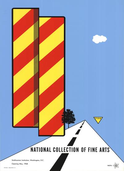 Allan D’ARCANGELO, Yield, 1968 - Sérigraphie 2