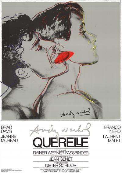 Andy WARHOL - Querelle grise, 1983 - Impression offset 2