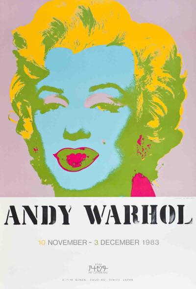 Andy WARHOL - Marilyn Monroe, 1983 - Affiche sérigraphiée 2