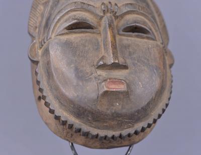 ART PRIMITIF AFRICAIN - masque lune baoulé de Côte d’Ivoire 2