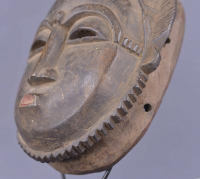 ART PRIMITIF AFRICAIN - masque lune baoulé de Côte d’Ivoire 2