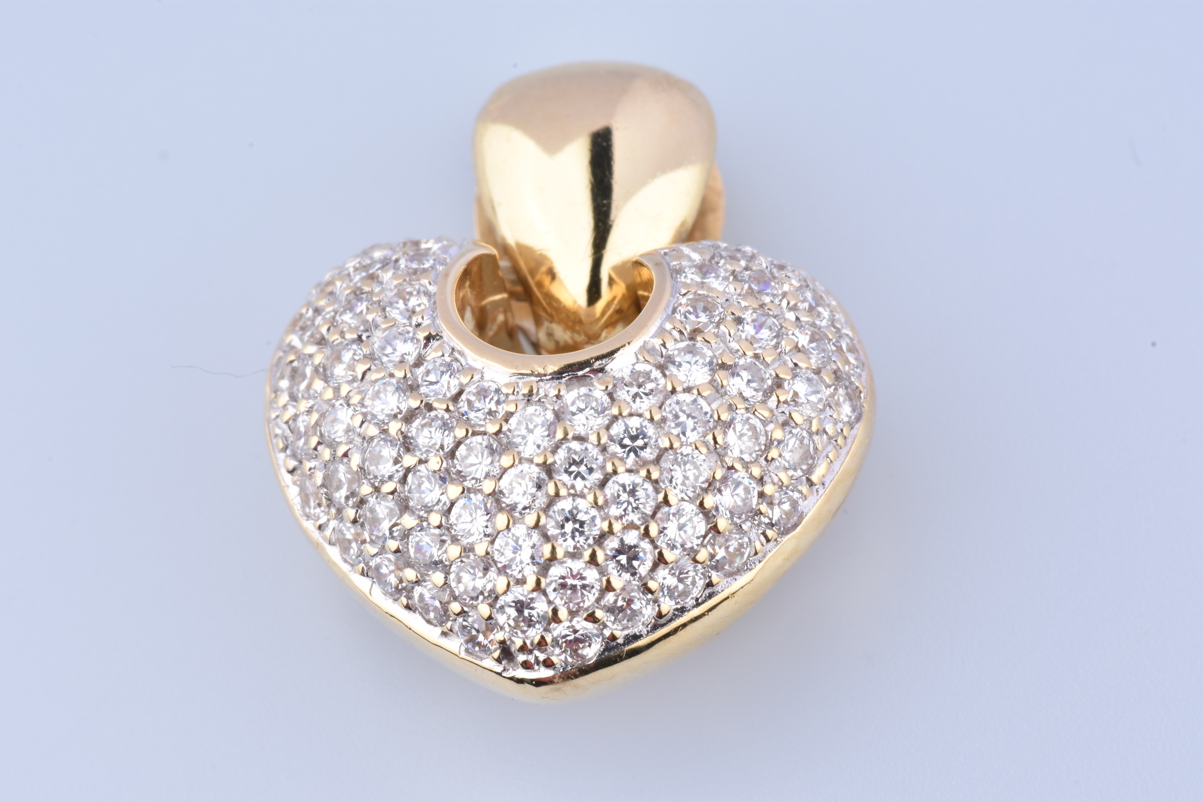 Pendentif en or coeur