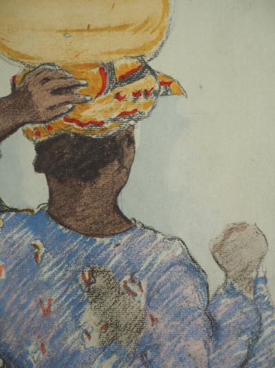 Paul GAUGUIN (d’après) - Tahiti, Femmes Maoris - Lithographie signée 2