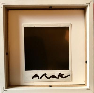 ARAKI - Sans titre - Polaroïd rose signé 2