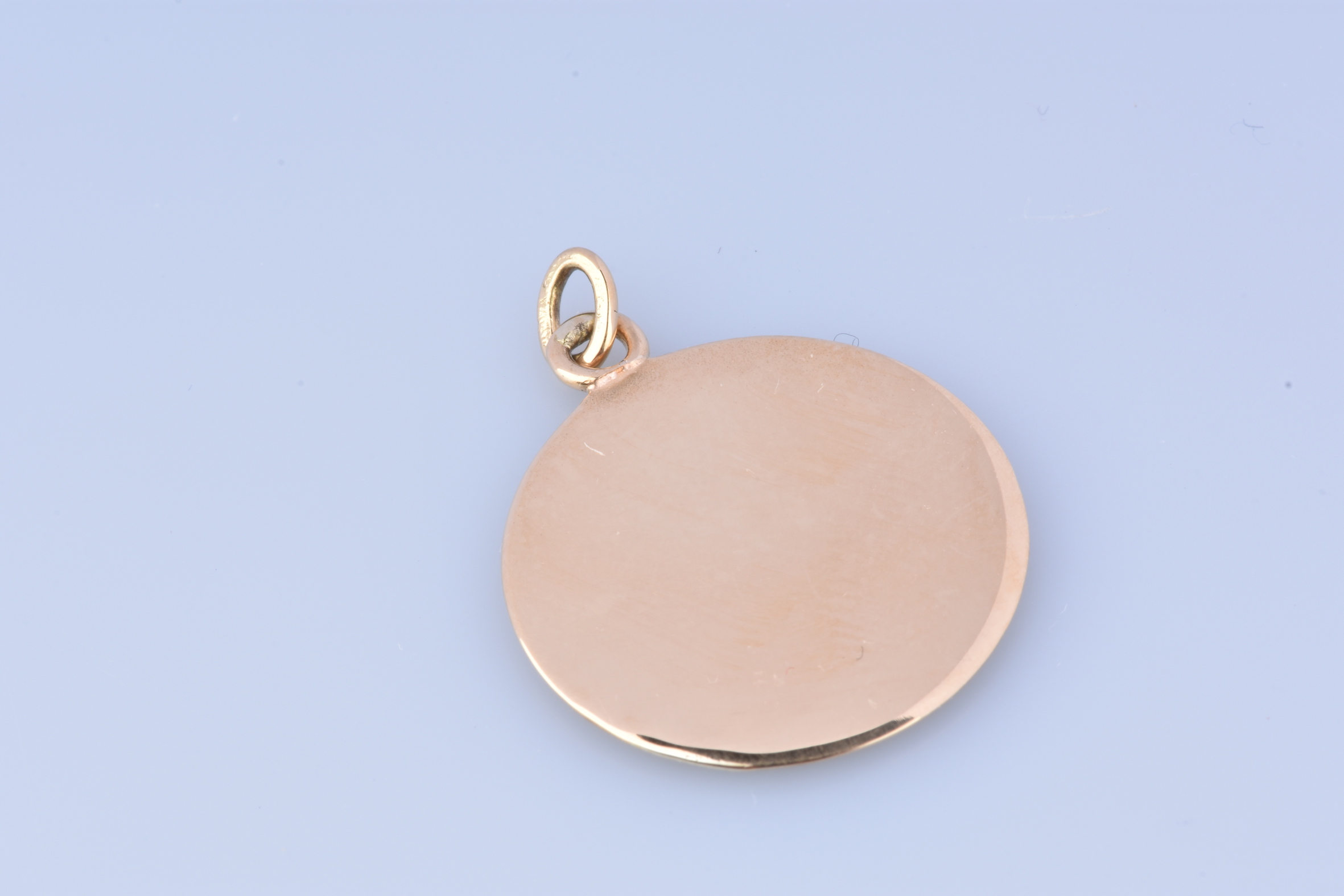 Médaille D'amour Augis En Or 18 Carats « + Qu'hier - Que Demain » Tête D'aigle - Occasion