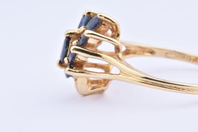 Bague en or jaune 18 carats (750 millièmes) 2