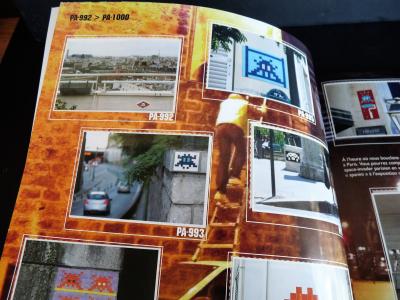 Invader-Space-Spanini-2011-Full Stickers + Stickers-Street-Art-Pop-Art-Rare!!! 2