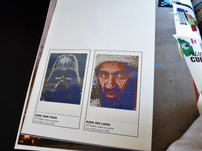 Invader-Space-Spanini-2011-Full Stickers + Stickers-Street-Art-Pop-Art-Rare!!! 2
