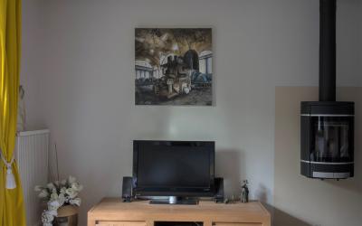 Jean-Pierre BRISSART - La machine sous la verrière, 2015 - Huile sur toile 2