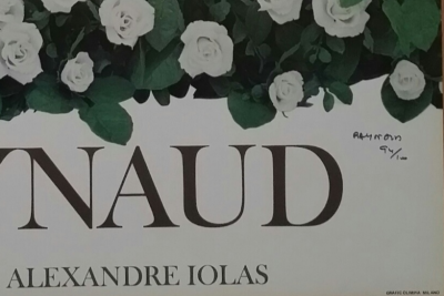 Jean-Pierre Raynaud  - Galerie  Iolas - Affiche signée au crayon 2
