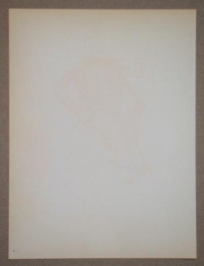 Marc CHAGALL - Le profil de l’enfant rouge, 1960 - Lithographie originale 2