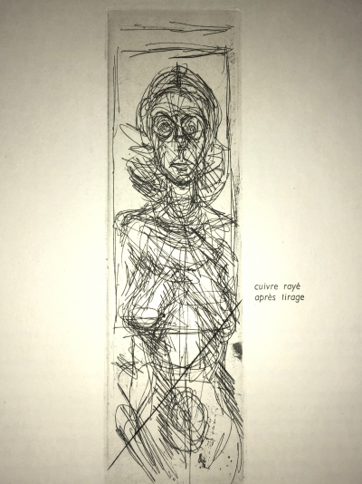 Alberto Giacometti - Derriere le Miroir 10 ans d’édition - Eau Forte 2